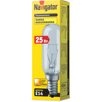 лампа накаливания 61 205 ni-t25l-25-230-e14-cl navigator 61205 от магазина Штепсель и батарейка. - фото_2
