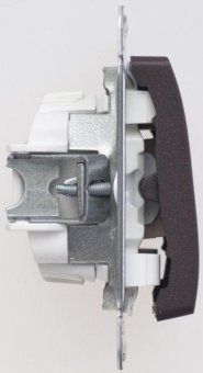 переключатель проходной 2-кл. сп glossa 10а ip20 (сх. 6/2) 10ax механизм шоколад. se gsl000865 от магазина Штепсель и батарейка. - фото_3