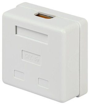 розетка компьютерная 2-м rj45 кат.5e неэкранир. эра б0056902 от магазина Штепсель и батарейка.