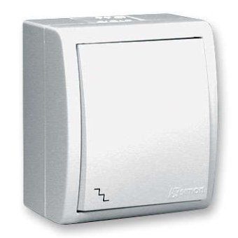 переключатель проходной 1-кл. оп simon 15 aqua 10а ip54 винтов. зажим бел. simon 1594201-030 от магазина Штепсель и батарейка.
