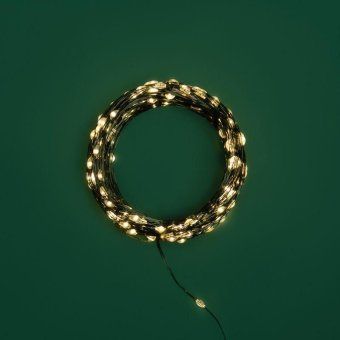 гирлянда "роса" 30м 300led тепл. бел. ip20 230в с контроллером провод зел. neon-night 303-276 от магазина Штепсель и батарейка. - фото_5