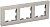 рамка 3-м brite ру-3-2-брд стекло дым. iek br-m32-g-k30 от магазина Штепсель и батарейка.