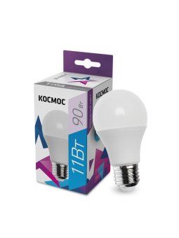 лампа светодиодная a60 11вт 6500к e27 220в космос lkecled11wa60e2765 от магазина Штепсель и батарейка.