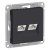 розетка компьютерная 2-м atlasdesign rj45 кат.5e механизм карбон se atn001085 от магазина Штепсель и батарейка.
