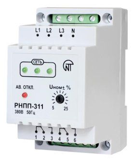 реле напряжения рнпп-311 3ф новатек-электро 3425600311 от магазина Штепсель и батарейка.
