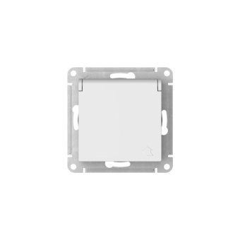 розетка atlasdesign 16а ip20 с заземл. защ. шторки с крышкой быстрозажим. клем. механизм бел. se atn000146s от магазина Штепсель и батарейка. - фото_3