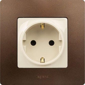 розетка 1-м сп etika 16а ip31 250в 2p+e с заземл. защ. шторки немецк. стандарт винтов. клеммы механизм сл. кость leg 672322 от магазина Штепсель и батарейка. - фото_10