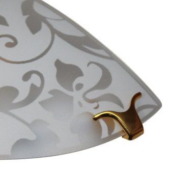 светильник нбб 21-60 м19 "эрика" 300/2 1х60вт e27 ip20 матов. бел./клипсы зол. (инд. упак.) элетех 1005204376 от магазина Штепсель и батарейка. - фото_3