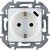 розетка 1-м сп inspiria 16а ip20 250в 2p+e немецк. стандарт с заряд. устройством usb тип c 1.5а 5в механизм бел. leg 673770 от магазина Штепсель и батарейка.