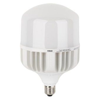 лампа светодиодная высокомощная led hw 65вт t матовая 4000к нейтр. бел. e27 6500лм 140-265в с адаптером e40 угол пучка 200град. pf>/=09 (замена 650вт) osram 4058075576896 от магазина Штепсель и батарейка.