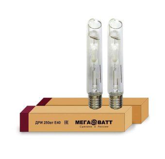лампа газоразрядная металлогалогенная дри 250/4000к e40 (25) мегаватт 02966 от магазина Штепсель и батарейка.