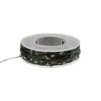 гирлянда светодиодная "роса" 50м 500led тепл. бел. ip20 230в с контроллером провод зел. neon-night 303-286 от магазина Штепсель и батарейка. - фото_5