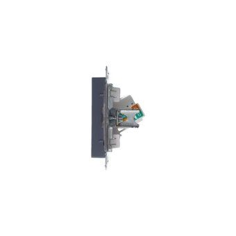 розетка компьютерная atlasdesign rj45 кат.5e механизм грифель se atn000783 от магазина Штепсель и батарейка. - фото_7