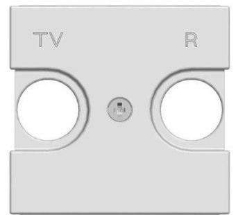 накладка для tv-r розетки 2мод. zenit серебристый abb 2cla225080n1301 от магазина Штепсель и батарейка.