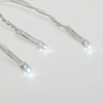 гирлянда светодиодная универсальная 10м 100led бел. 4вт ip20 с контроллером провод пвх прозр. neon-night 304-025 от магазина Штепсель и батарейка. - фото_3