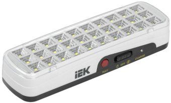светильник дба 3926 аккумулятор 3ч 3вт iek ldba0-3926-30-k01 от магазина Штепсель и батарейка.
