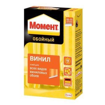 клей обойный "момент винил" 500г момент б0034798 от магазина Штепсель и батарейка.