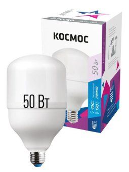 лампа светодиодная hвтled 50вт 220в e40 6500к космос lksmhwled50we4065 от магазина Штепсель и батарейка.