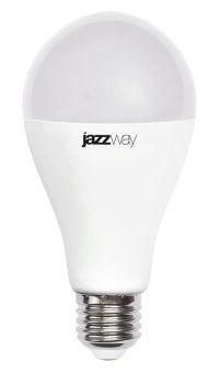 лампа светодиодная pled-lx 20вт a65 грушевидная 5000к холод. бел. e27 pro jazzway 5028043 от магазина Штепсель и батарейка.