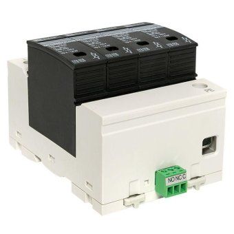 устройство защиты от импульсных перенапряжений т1+т2; iimp-12.5ka; in-20ka; uc-275в; 4+0 proxima ekf ov12-4-504 от магазина Штепсель и батарейка. - фото_9