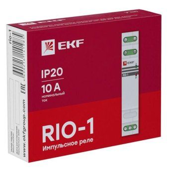 реле импульсное rio-1 proxima ekf rio-1 от магазина Штепсель и батарейка. - фото_3