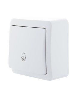 кнопка звонка 1-кл. 1п оп viola 10а ip20 бел. lezard 751-0200-103 от магазина Штепсель и батарейка. - фото_4