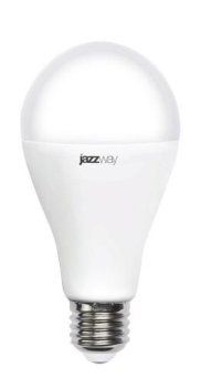 лампа светодиодная pled-sp 30вт a65 4000к нейтр. бел. e27 230/50гц jazzway 5019690 от магазина Штепсель и батарейка.