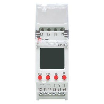 реле контроля фаз с lcd дисплеем rkf-2s (с нейтралью) ekf rkf-2s от магазина Штепсель и батарейка. - фото_11
