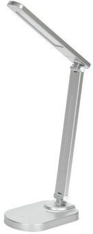 светильник светодиодный настольный 2028 5вт usb серебро iek ldnl0-2028-1-uv-05-k27 от магазина Штепсель и батарейка.