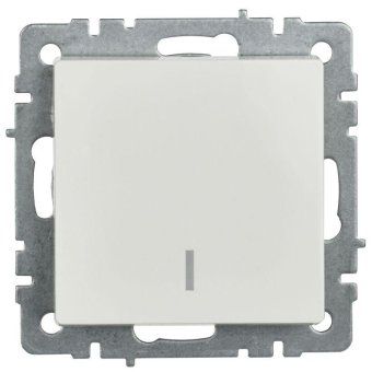 выключатель 1-кл. сп brite вс10-1-1-брб 10а с индик. механизм бел. iek br-v10-1-10-k01 от магазина Штепсель и батарейка. - фото_3