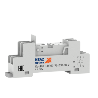 розетка для реле optirel g rr97-72-230-10-v кэаз 281177 от магазина Штепсель и батарейка.
