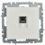 розетка компьютерная сп rj45 кат.6 brite рк11-брб механизм бел. iek br-k10-2-k01 от магазина Штепсель и батарейка. - фото_3