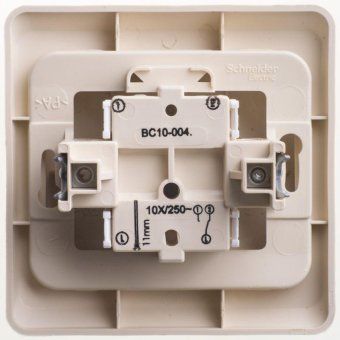 переключатель проходной 1-кл. сп этюд 10а ip20 крем. se bc10-004k от магазина Штепсель и батарейка. - фото_3