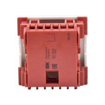 выключатель 1-кл. 2мод. сп 10а ip20 вко-21-00-п бел. primer iek ckk-40d-vo2-k01 от магазина Штепсель и батарейка. - фото_4
