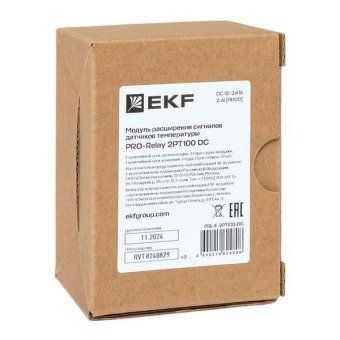 модуль расширения сигналов датчиков температуры pro-relay 2pt100 dc ekf prl-e-2pt100-dc от магазина Штепсель и батарейка. - фото_10