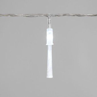 гирлянда светодиодная "кисточки" 5м 48led бел. 2вт ip20 neon-night 303-035 от магазина Штепсель и батарейка. - фото_3