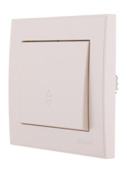 переключатель проходной 1-кл. сп rain 10а ip20 жемчуж./бел. метал. lezard 703-3030-105 от магазина Штепсель и батарейка. - фото_4
