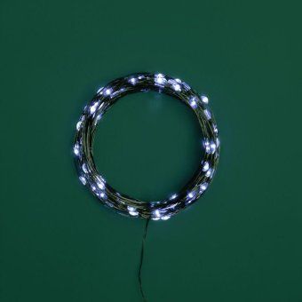 гирлянда "роса" 20м 200led бел. ip20 230в с контроллером провод зел. neon-night 303-265 от магазина Штепсель и батарейка. - фото_7