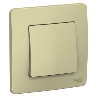 переключатель проходной 1-кл. сп blanca 10а ip20 (сх. 6) 250в беж. se blnvs010607 от магазина Штепсель и батарейка.