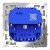 розетка 1-м сп s70 16а с usb a+a с заземл. защ. шторки механизм сталь voltum vls040405 от магазина Штепсель и батарейка. - фото_4