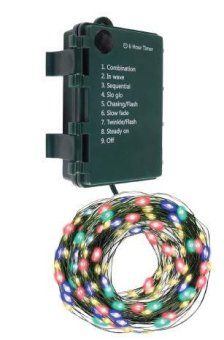 гирлянда "роса" dc-g06-120m 120 rgb microled 12.1м. 8реж. 3хaa фаzа 5059610 от магазина Штепсель и батарейка.