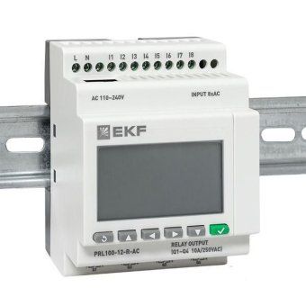 реле программируемое pro-relay prl100-12-r-ac ekf prl100-12-r-ac от магазина Штепсель и батарейка. - фото_5