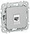 розетка компьютерная сп flite рк5е-1-0-фла rj45 кат.5e utp механизм алюм. iek fi-k12-1-k47 от магазина Штепсель и батарейка.