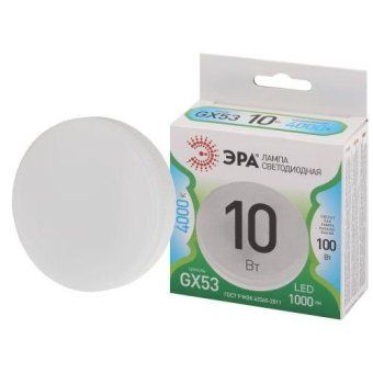 лампа светодиодная green line gx-10w-840-gx53 gl 10вт таблетка 4000к яркий свет бел. gx53 эра б0066985 от магазина Штепсель и батарейка. - фото_3