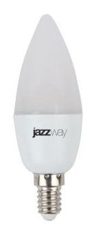 лампа светодиодная pled-sp 7вт c37 свеча 3000к тепл. бел. e14 530лм 230в jazzway 1027818-2 от магазина Штепсель и батарейка.