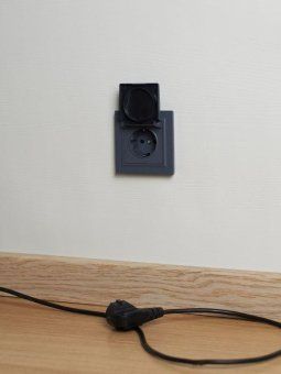 розетка brite рсбш10-3-брм 16а ip20 с заземл. защ. шторки с крышкой механизм маренго iek br-r16-16-k35 от магазина Штепсель и батарейка. - фото_5
