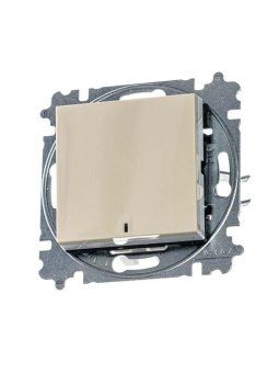 выключатель 1-кл. сп levit ip20 с подсветкой сл. кость/бел. abb 2chh590146a6017 от магазина Штепсель и батарейка.