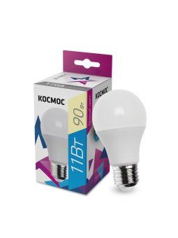 лампа светодиодная a60 11вт 3000к e27 220в космос lkecled11wa60e2730 от магазина Штепсель и батарейка.