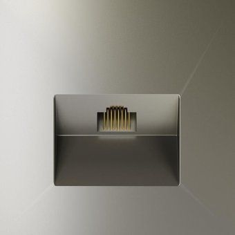 розетка компьютерная 1-м сп s70 rj45 кат.6 механизм шелк voltum vls060104 от магазина Штепсель и батарейка. - фото_3