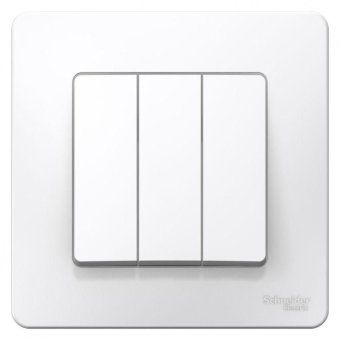 выключатель 3-кл. сп blanca 10а ip20 (сх. 1+1+1) 250в бел. se blnvs100501 от магазина Штепсель и батарейка. - фото_3